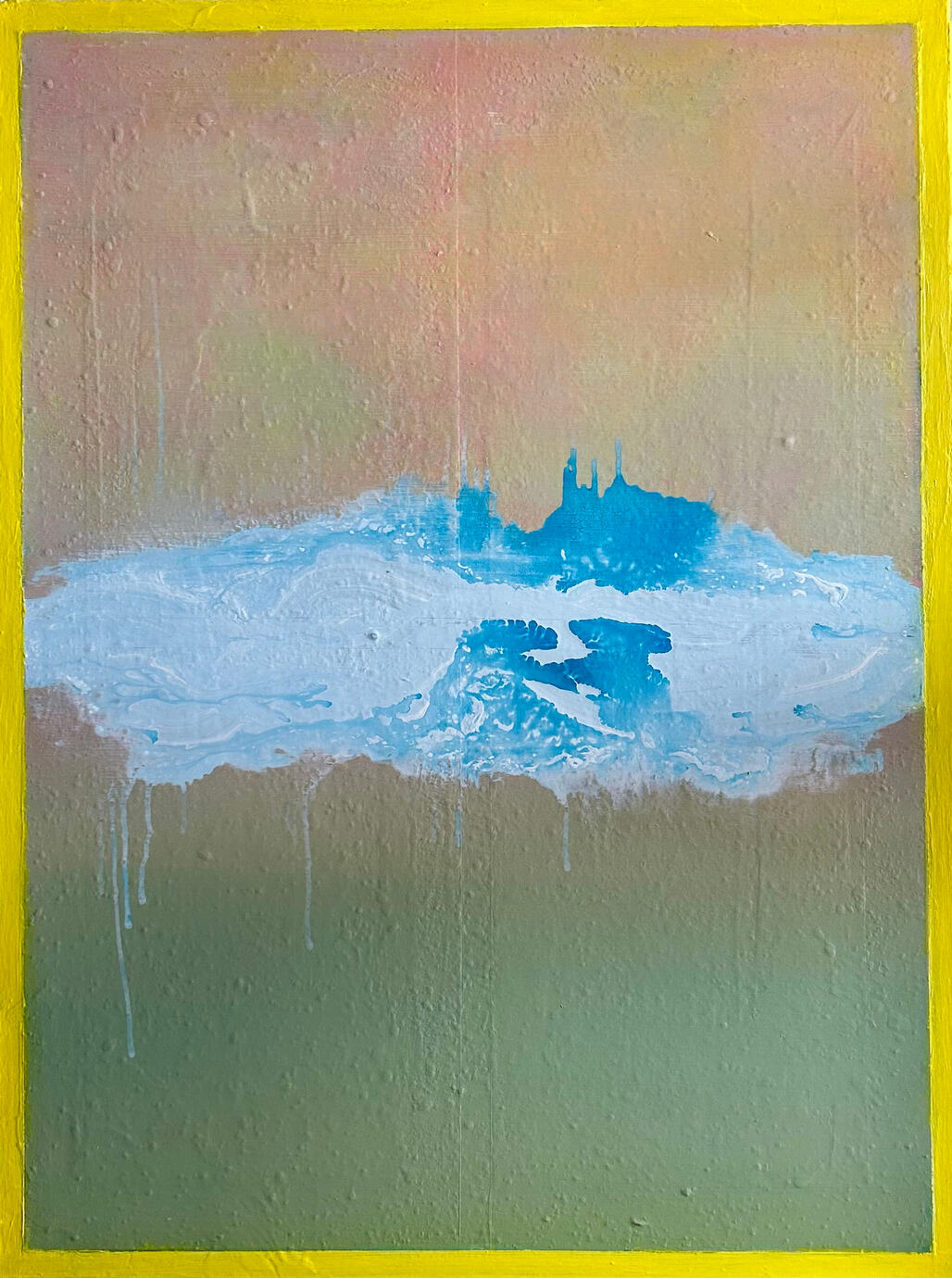 Summer Of Imperfections (FairyTale). 30x40 Acrylic Matter On Canvas.